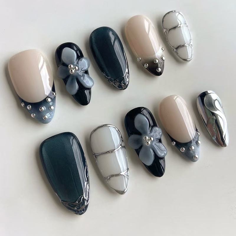 24 szt. Kwiatowe Długie Migdał – Pressed Flower Art recenzja i cena