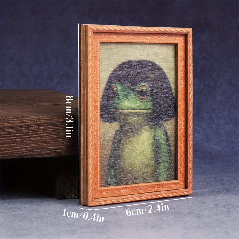 Mini Drewniana Ramka na Zdjęci – Engraved Wood Frame recenzja i cena
